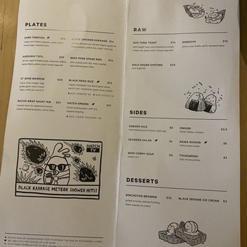 HATCH - Food menu - Japanese Near Me - Los Angeles, California HATCH - Food menu - Japanese Near Me - Los Angeles, California