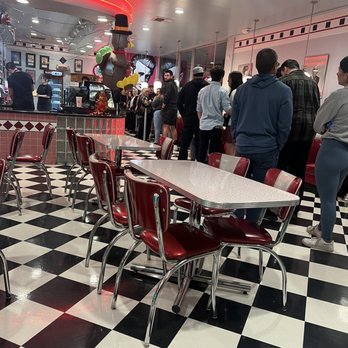 Rick's Dessert Diner - The line, but worth the wait...there's so much to decide on while waiting. - Desserts Near Me - Sacramento, California Rick's Dessert Diner - The line, but worth the wait...there's so much to decide on while waiting. - Desserts Near Me - Sacramento, California