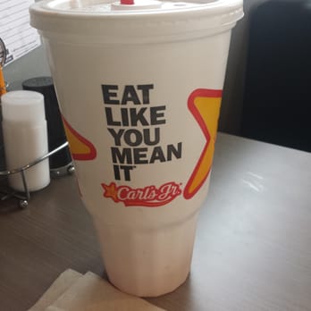 Carl's Jr - The large cup - Burgers Near Me - Regina, Saskatchewan Carl's Jr - The large cup - Burgers Near Me - Regina, Saskatchewan