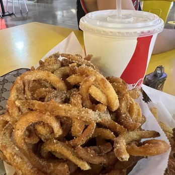 Potato Corner - Giga curly fries - Fast Food Near Me - Rancho Cucamonga, California