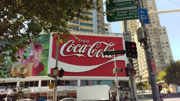 Coca-Cola billboard by null