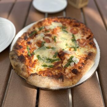 The Strand at Carillon Miami - a pizza on a plate - Seafood Near Me - Miami Beach, Florida