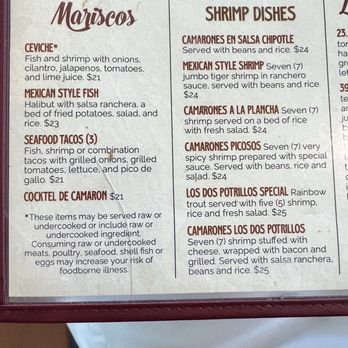 Los Dos Potrillos - Seafood dishes - Mexican Near Me - Castle Rock, Colorado
