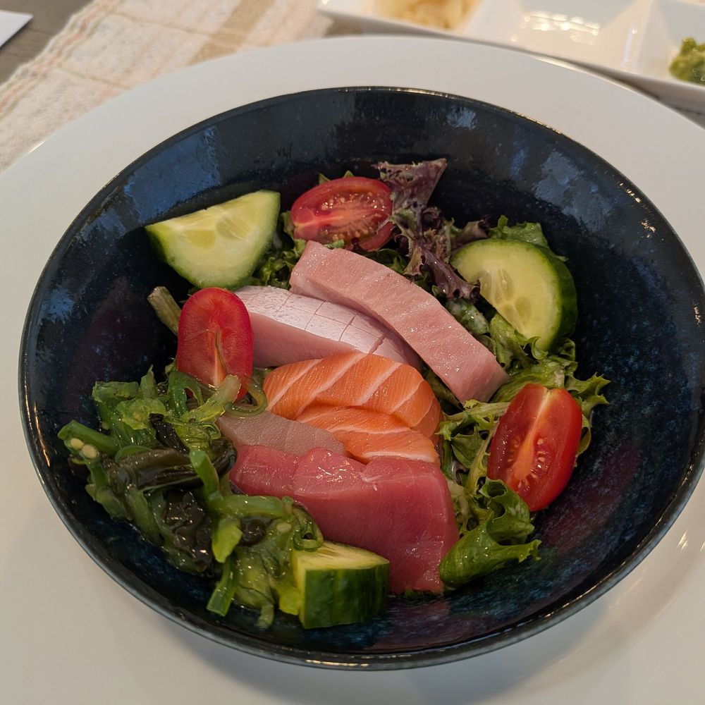 The Homakase Chef - Sashimi Salad - Personal Chefs Near Me