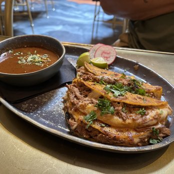 Don Orange - Cheesy Beef Birria Tacos - Cocktail Bars Near Me - Redlands, California