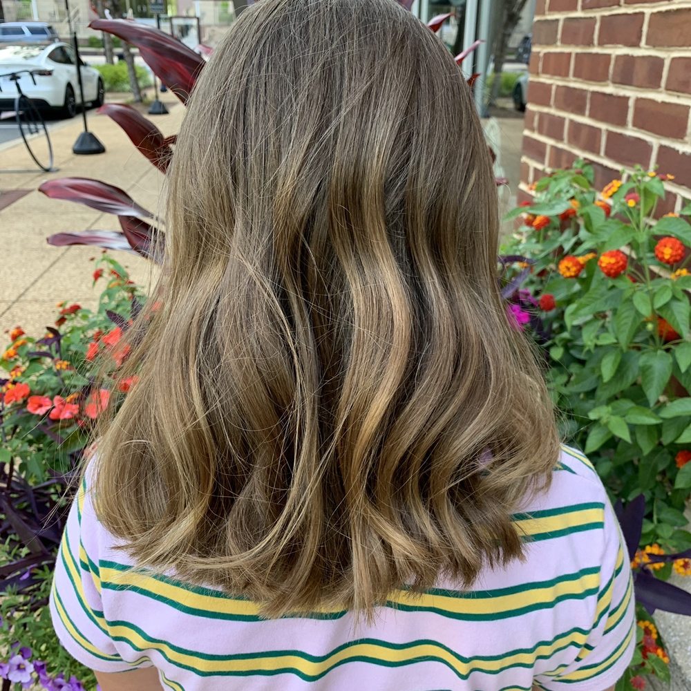 BUBBLES Salons - After - cut and highlights - Hair Stylists Near Me - Fairfax, Virginia