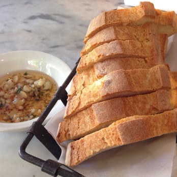 Caffe Macaroni - Free bread with a seriously strong garlic and olive oil sauce. - Italian Near Me - San Francisco, California Caffe Macaroni - Free bread with a seriously strong garlic and olive oil sauce. - Italian Near Me - San Francisco, California