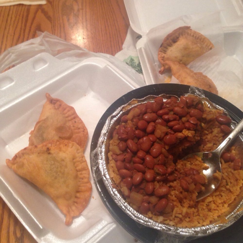 Vicky's Casa Del Sabor - Rice and beans, beef and cheeseburger empanadas - Latin American Near Me - Lindenhurst, New York Vicky's Casa Del Sabor - Rice and beans, beef and cheeseburger empanadas - Latin American Near Me - Lindenhurst, New York