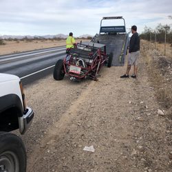 Knutson's Towing & Recovery - Our sand rail lost a tire while towing !!!!