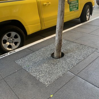 Lewis M Merlo - Architectural concrete sidewalk with rubberized permeable tree box infill. - Masonry/Concrete Near Me - San Francisco, California Lewis M Merlo - Architectural concrete sidewalk with rubberized permeable tree box infill. - Masonry/Concrete Near Me - San Francisco, California