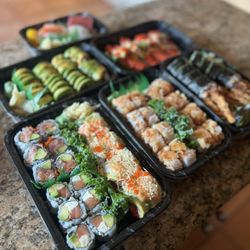 Xaga Sushi - American Dream and Benjamin are our favs