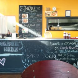 Koko Lunchbox - Menu and front counter