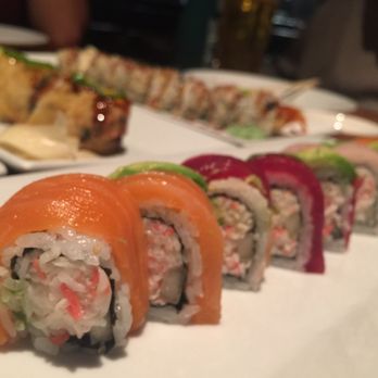 Wokcano - Rainbow Roll - Chinese Near Me - Los Angeles, California Wokcano - Rainbow Roll - Chinese Near Me - Los Angeles, California