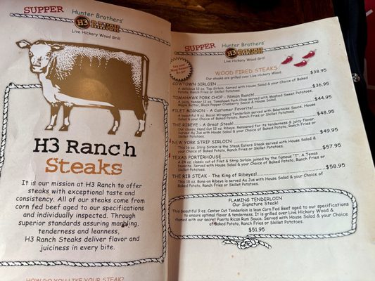 Menu photo 4 H3 Ranch Fort Worth, TX