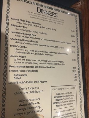 Menu photo 2 Brodie's Pub Peabody, MA
