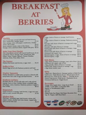 Menu photo 7 Breakfast At Berries Le Claire, IA