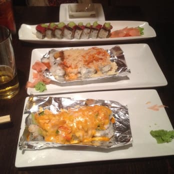 Koze Teppan Grill - Mt. Vesuvius, Machu Picchu and Dynamite rolls. All very tasty! - Sushi Bars Near Me - El Paso, Texas Koze Teppan Grill - Mt. Vesuvius, Machu Picchu and Dynamite rolls. All very tasty! - Sushi Bars Near Me - El Paso, Texas