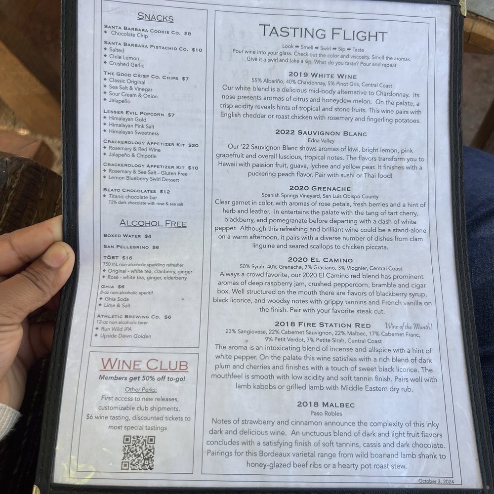 Old Creek Ranch Winery - Menu - Venues & Event Spaces Near Me - Ventura, California Old Creek Ranch Winery - Menu - Venues & Event Spaces Near Me - Ventura, California