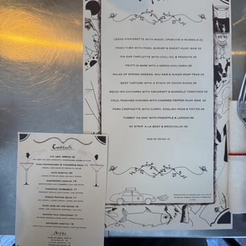 Bistrot Ha - Food menu; cocktail menu. - French Near Me - New York, New York Bistrot Ha - Food menu; cocktail menu. - French Near Me - New York, New York
