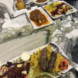 Iraq Ozi Meat Friday and Saturday Course And Kofta platter Iraq Ozi Meat Friday and Saturday Course And Kofta platter