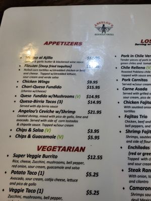 Menu photo 4 Angelou's Mexican Grill San Jose, CA Menu photo 4 Angelou's Mexican Grill San Jose, CA