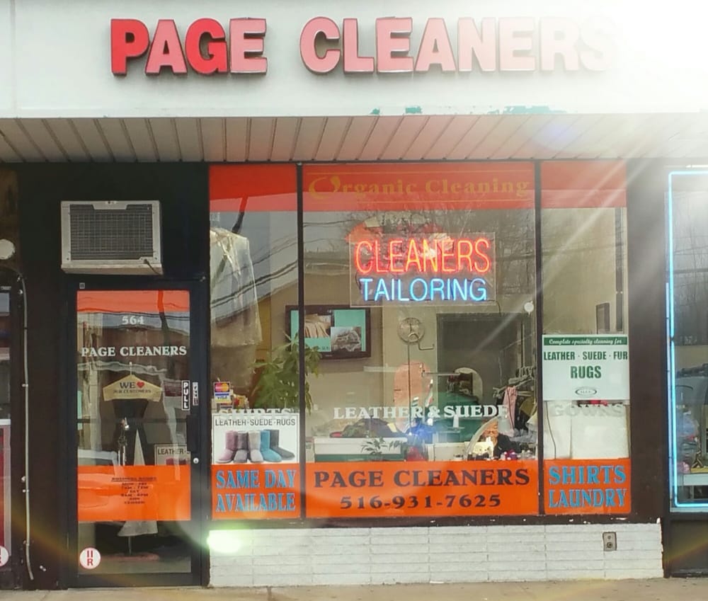 PAGE CLEANERS Updated September 2024 564 Stewart Ave, Bethpage, New