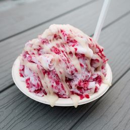 One of the vegan flavor shave ice options (@miguelmoralesphotography on Instagram)