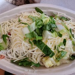 Chipotle - Veggie bowl (guacamole on the side)