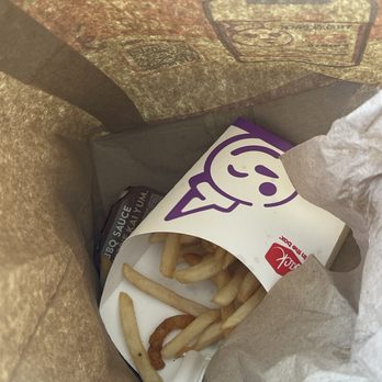 Jack in the Box - Regular fries - Fast Food Near Me - Salinas, California