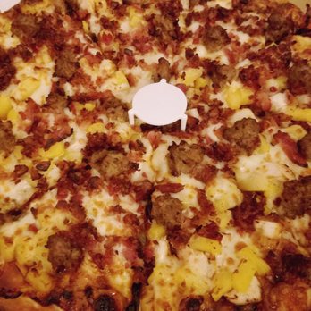 Odd Moe's Pizza - Tanasbourne - Bullrider pizza. Sausage, chicken, bacon, pineapple, bbq sauce. - Pizza Near Me - Hillsboro, Oregon Odd Moe's Pizza - Tanasbourne - Bullrider pizza. Sausage, chicken, bacon, pineapple, bbq sauce. - Pizza Near Me - Hillsboro, Oregon