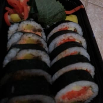 The Fresh Roll House - Spicy salmon kimbab - yumm - Korean Near Me - Irvine, California The Fresh Roll House - Spicy salmon kimbab - yumm - Korean Near Me - Irvine, California