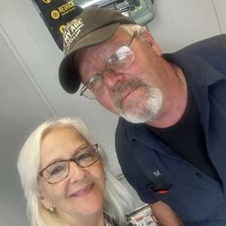Affordable Muffler and Brake - Pat, the owner and myself.