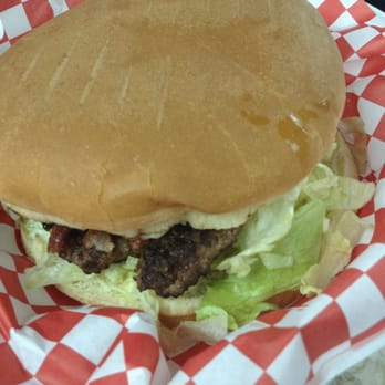 Burger Island - Bacon cheeseburger!!!! - Fast Food Near Me - Dallas, Texas