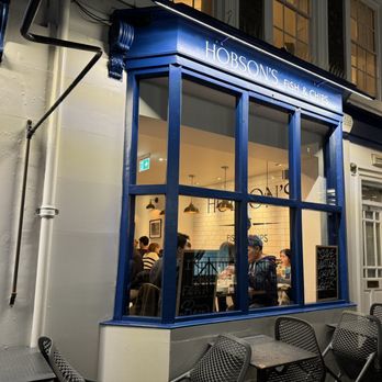Hobson's Fish & Chips - Front of store - British Near Me - London, XGL