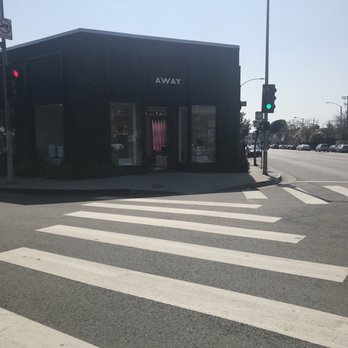 Away - The view across the street - "away" from the store lol - Luggage Near Me - Los Angeles, California