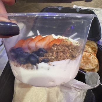 The Healthier Sin - 6$ yogurt and fruit - Juice Bars & Smoothies Near Me - El Paso, Texas The Healthier Sin - 6$ yogurt and fruit - Juice Bars & Smoothies Near Me - El Paso, Texas