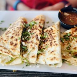 Marina Cantina - Garden Quesadilla - absolutely delicious.