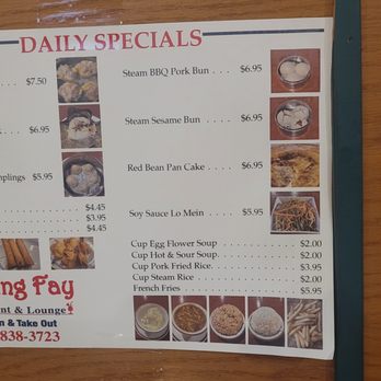 Sing Fay - Dim Sum Menu - Chinese Near Me - Monmouth, Oregon Sing Fay - Dim Sum Menu - Chinese Near Me - Monmouth, Oregon