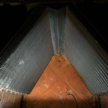 RCP Mechanical - This would be the before Rust that built up on the pan of the unit. - Heating & Air Conditioning/HVAC Near Me - North Las Vegas, Nevada