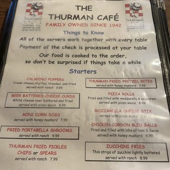 The Thurman Cafe - Thurmans Menu - Bars Near Me - Columbus, Ohio The Thurman Cafe - Thurmans Menu - Bars Near Me - Columbus, Ohio