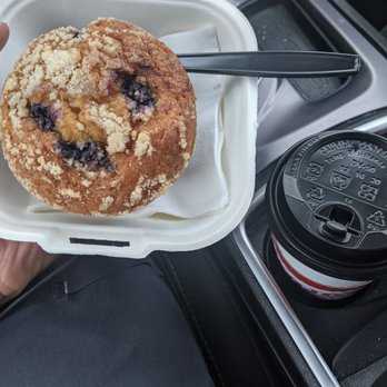 Mojo's Drive Thru Coffee - Blueberry muffin...DELICIOUS - Coffee & Tea Near Me - Corona, California Mojo's Drive Thru Coffee - Blueberry muffin...DELICIOUS - Coffee & Tea Near Me - Corona, California