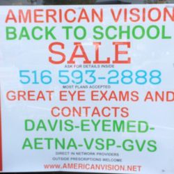 American Vision - Don't miss our special sales....