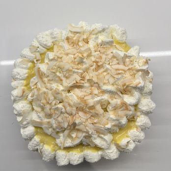 Una Bakery - Coconut Cream Pie - Custom Cakes Near Me - Lake Worth, Florida Una Bakery - Coconut Cream Pie - Custom Cakes Near Me - Lake Worth, Florida