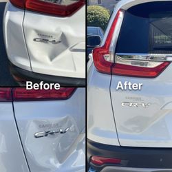 Bay Area Dent Master - 2018 CR-V Tailgate's big dent .