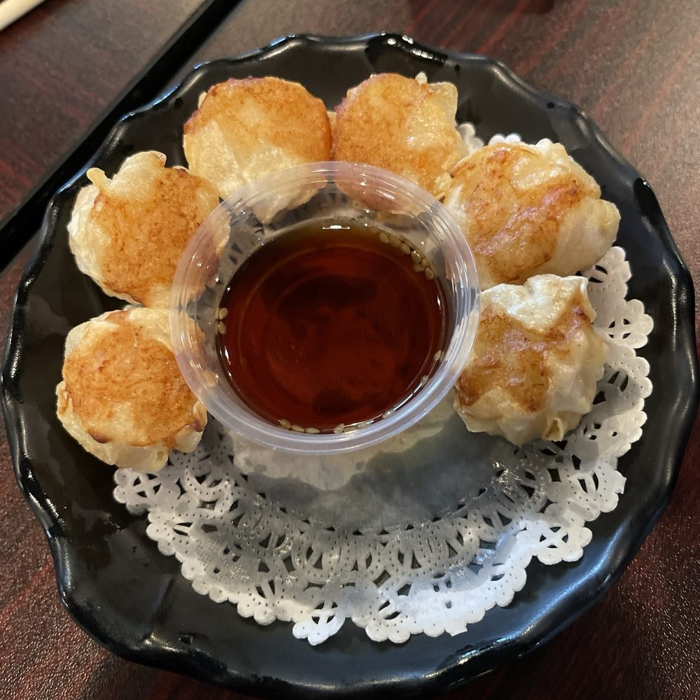 RAMEN FUJI - Shrimp Shumai 6 bite size pieces - Ramen Near Me - Sioux Falls, South Dakota RAMEN FUJI - Shrimp Shumai 6 bite size pieces - Ramen Near Me - Sioux Falls, South Dakota