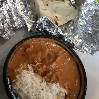 Kababeque Indian Grill - Chicken Pasanda with Plain Naan - Indian Near Me - Tucson, Arizona