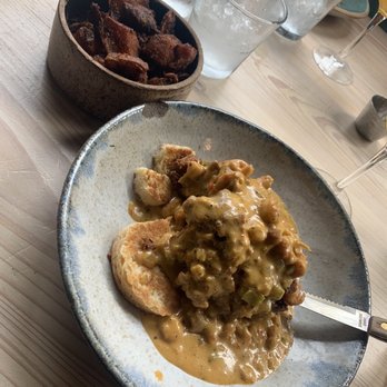 Bearcat CBD - Cat daddy (eggs not pictured) and side of breakfast potatoes - Coffee & Tea Near Me - New Orleans, Louisiana