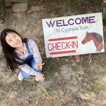 Cypress Trails Ranch - Entry sign - Horseback Riding Near Me - Humble, Texas Cypress Trails Ranch - Entry sign - Horseback Riding Near Me - Humble, Texas