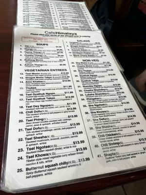 Menu photo 3 Cafe Himalaya New York, NY Menu photo 3 Cafe Himalaya New York, NY
