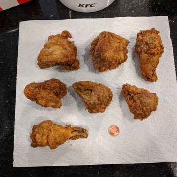 KFC - KFC scamming people with super small pieces... - Fast Food Near Me - Littleton, Colorado